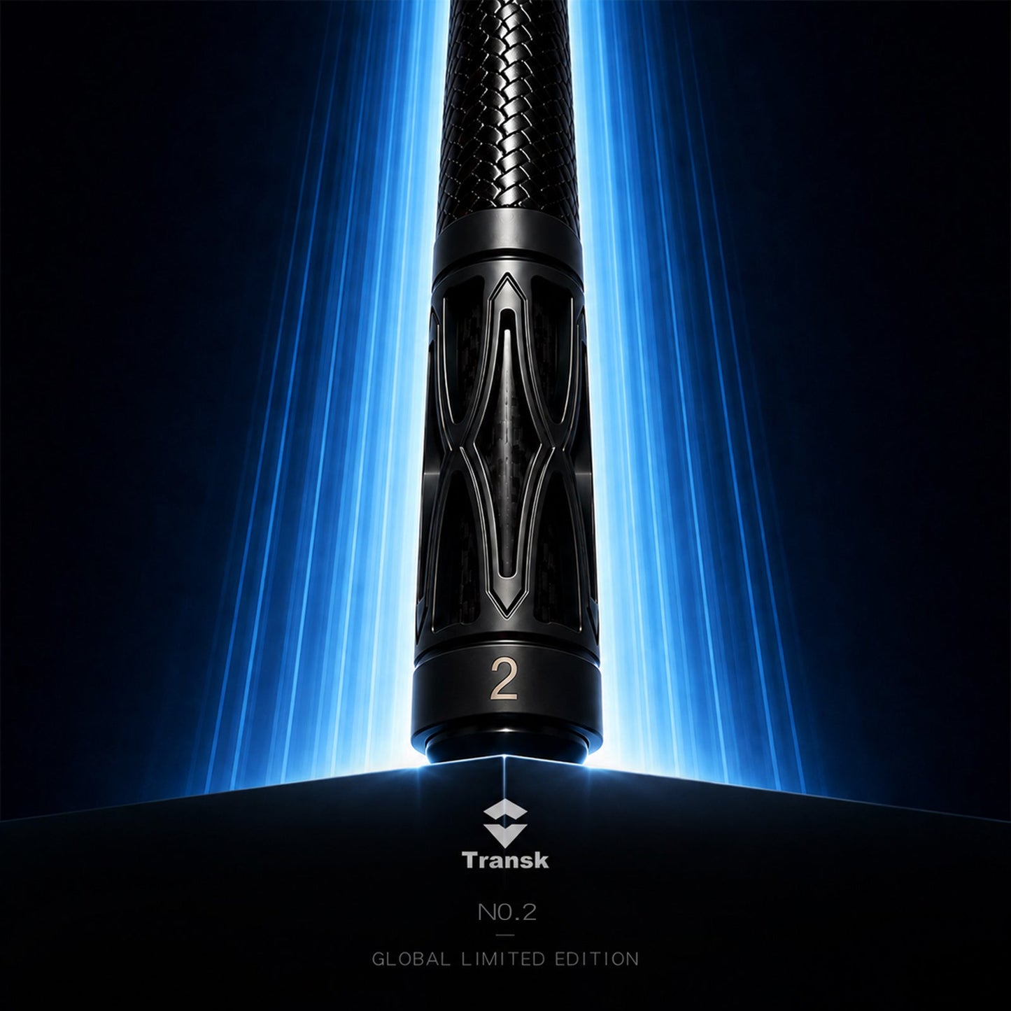 TRANSK Global Collector's Edition Metal Carbon Fiber Pool Cue - No.01, Only 10 Pieces Worldwide
