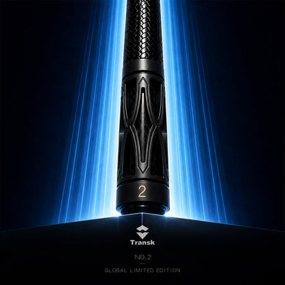 TRANSK Global Collector's Edition Metal Carbon Fiber Pool Cue - No.01, Only 10 Pieces Worldwide
