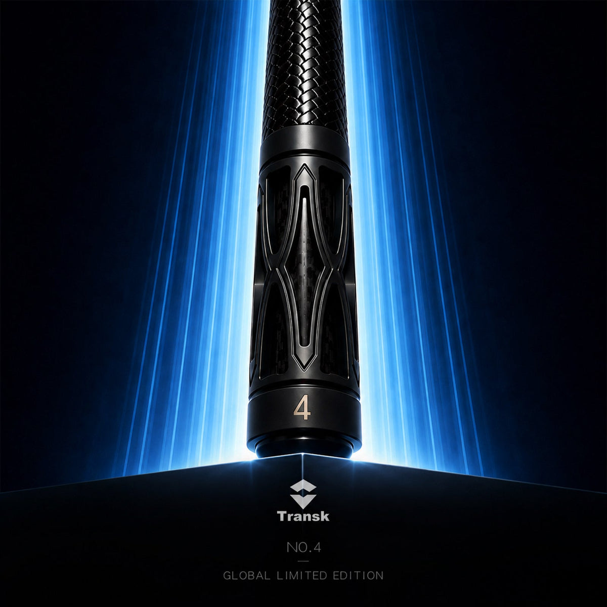 TRANSK Global Collector's Edition Metal Carbon Fiber Pool Cue - No.01, Only 10 Pieces Worldwide