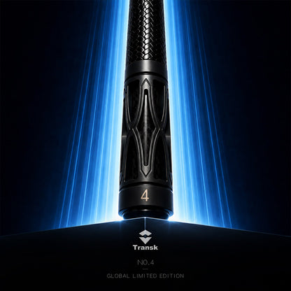 TRANSK Global Collector's Edition Metal Carbon Fiber Pool Cue - No.01, Only 10 Pieces Worldwide