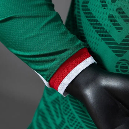 Player Version Mexico Home Jersey 2026 World Cup Football Kit Long Sleeves