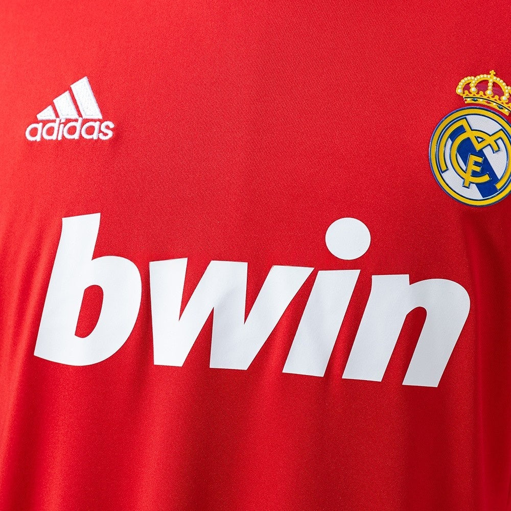 Real Madrid Jersey 2011/12 Third Retro Football Kit Long Sleeves