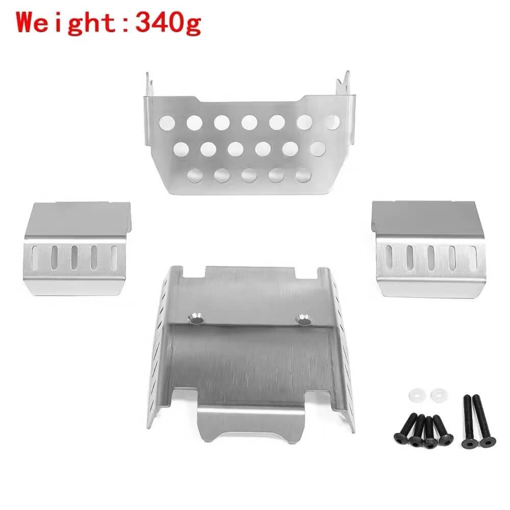 CROSSRC EMO XX XXL 1/6 RC Crawler Stainless Steel Chassis Guard Counterweight Accessory