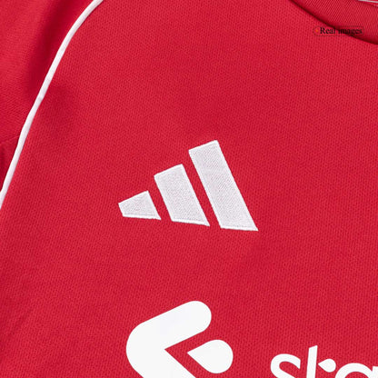 Mens Liverpool Home Long Sleeve Jersey 2025/26