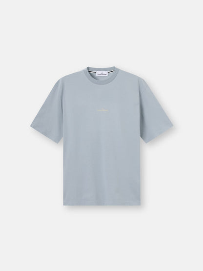 Stone Island 'Desert' Print T-Shirt in Ash Grey