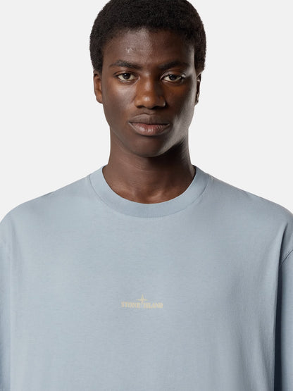 Stone Island 'Desert' Print T-Shirt in Ash Grey