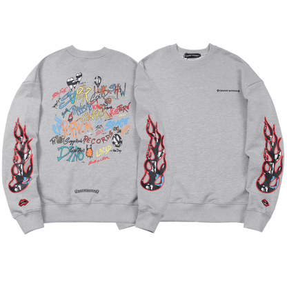 Chrome Hearts Men's Long-Sleeve T-shirtSweatshirt M8863
