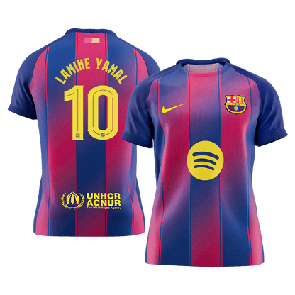 LAMINE YAMAL #10 Mens Barcelona Home Jersey 2025/26 - UCL [PREMIUM]