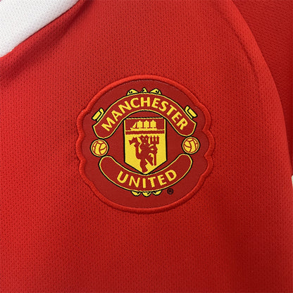 Retro Kids Manchester United Home Jersey 10/11