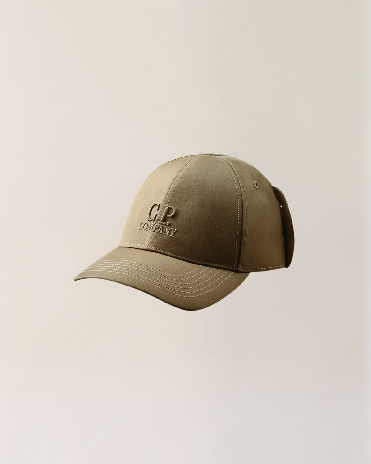 C.P. Company Chrome-R Goggle Cap in Ivy Green