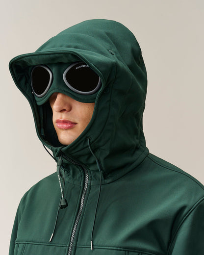C.P. Company Shell-R Goggle Jacket in Ponderosa Pine - Green