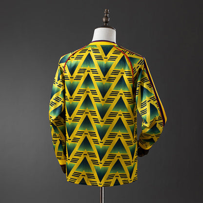 Arsenal Jersey 1991-93 Away Retro Football Kit Long Sleeves