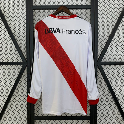 Retro River Plate Jersey 2013-14 Home Long Sleeves Football Kit Soccer Jersey