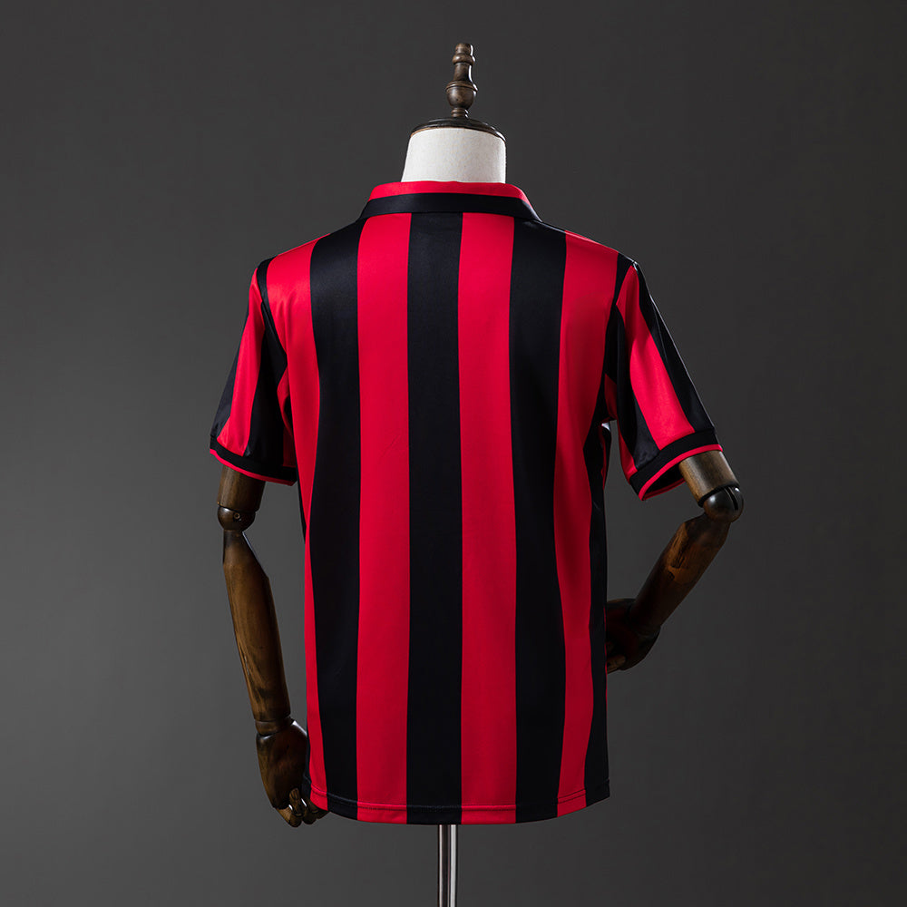 AC Milan Jersey 1990-91 Home Retro Football Kit