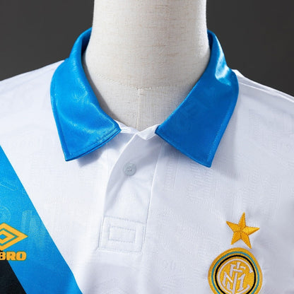 Inter Milan Jersey 1994-95 Away Retro Football Kit