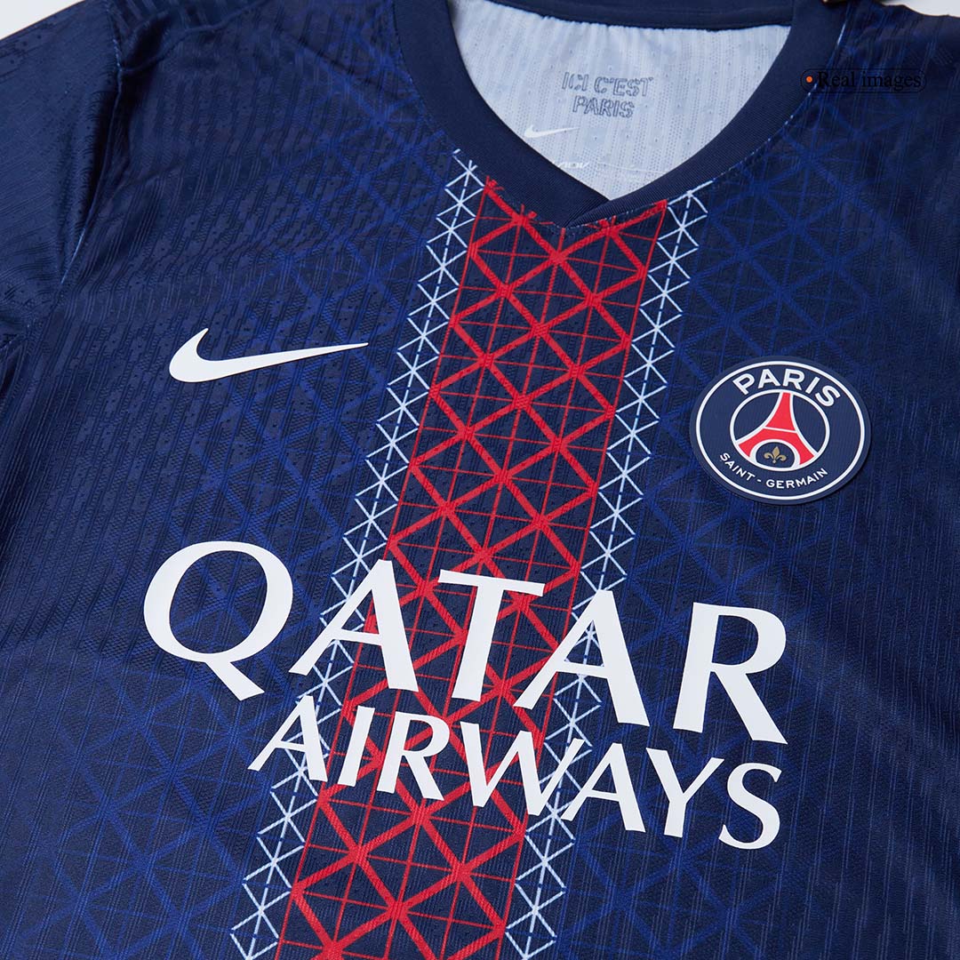O.DEMBÉLÉ #10 Mens PSG Home Jersey 2025/26 - Player Version (Slim Fit)