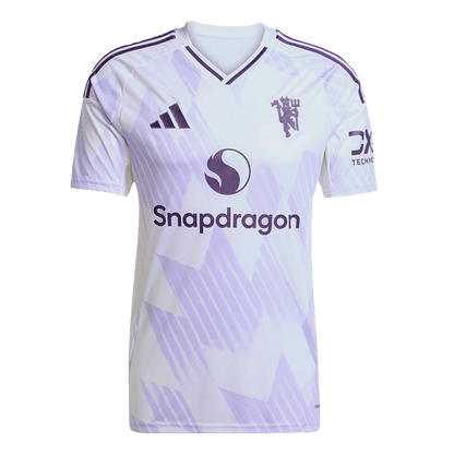 B.FERNANDES #8 Mens Manchester United Away Jersey 2025/26