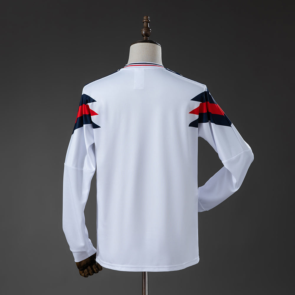 England Retro Jersey 2026 World Cup Long Sleeves Football Kit Soccer Shirt