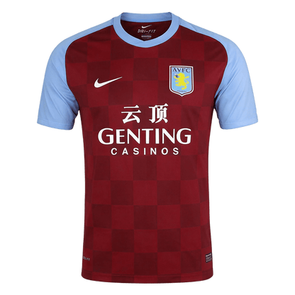 Retro 2011/12 Mens Aston Villa Home Jersey
