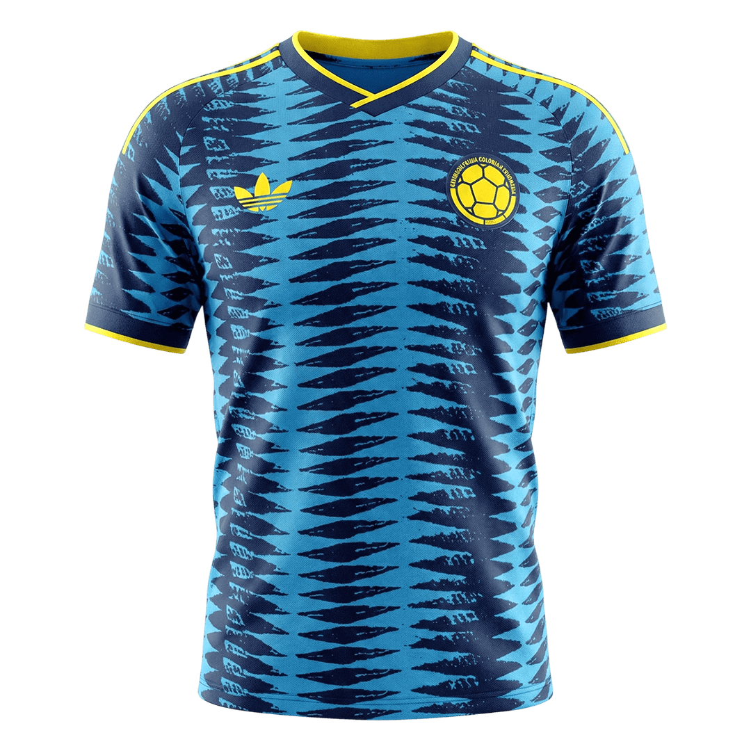 Mens Colombia World Cup Away Jersey 2026 - Player Version (Slim Fit)