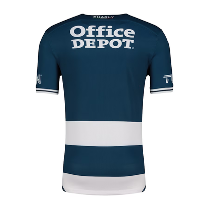 Charly C.F. Pachuca Home Authentic Jersey 24/25 – Navy/White