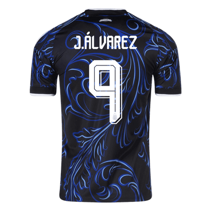 J. ÁLVAREZ #9 Mens Argentina World Cup Away Jersey 2026