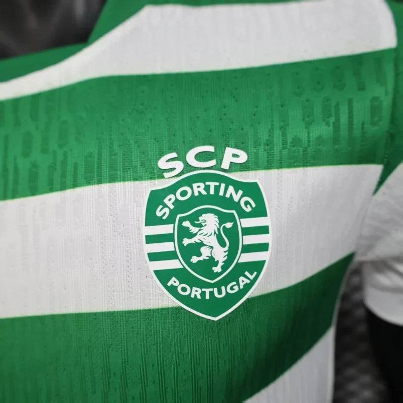 Player Version Sporting CP Jersey 25/26 Home Football Kit Soccer Jersey