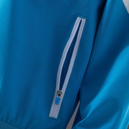 Napoli Windbreaker 2025/26 Blue Football Soccer Jacket