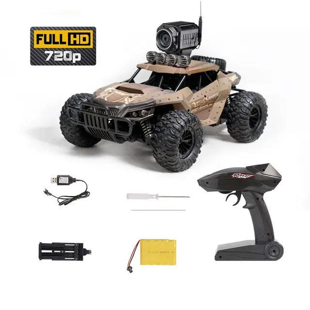 1/18 Scale 2.4G WiFi FPV RC Off-Road Car with 720P HD Camera Real-Time Video RTR
