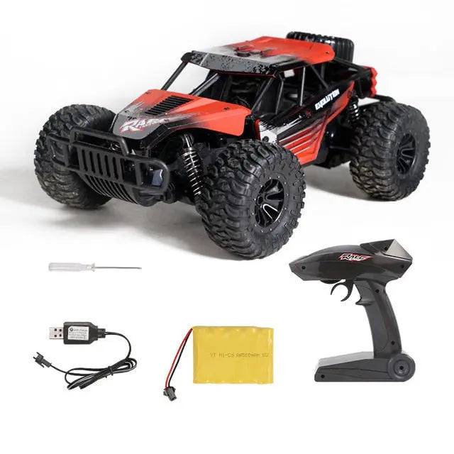 1/18 Scale 2.4G WiFi FPV RC Off-Road Car with 720P HD Camera Real-Time Video RTR