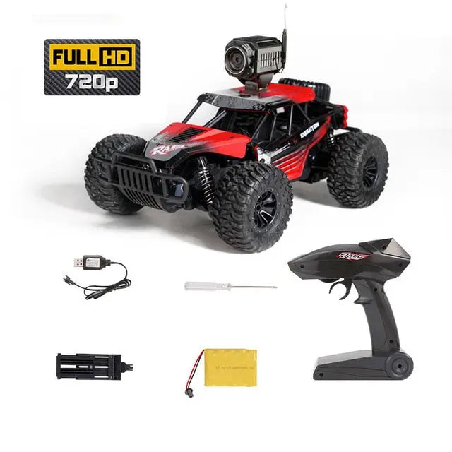 1/18 Scale 2.4G WiFi FPV RC Off-Road Car with 720P HD Camera Real-Time Video RTR