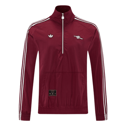 2026 Arsenal Red Windbreaker Jacket