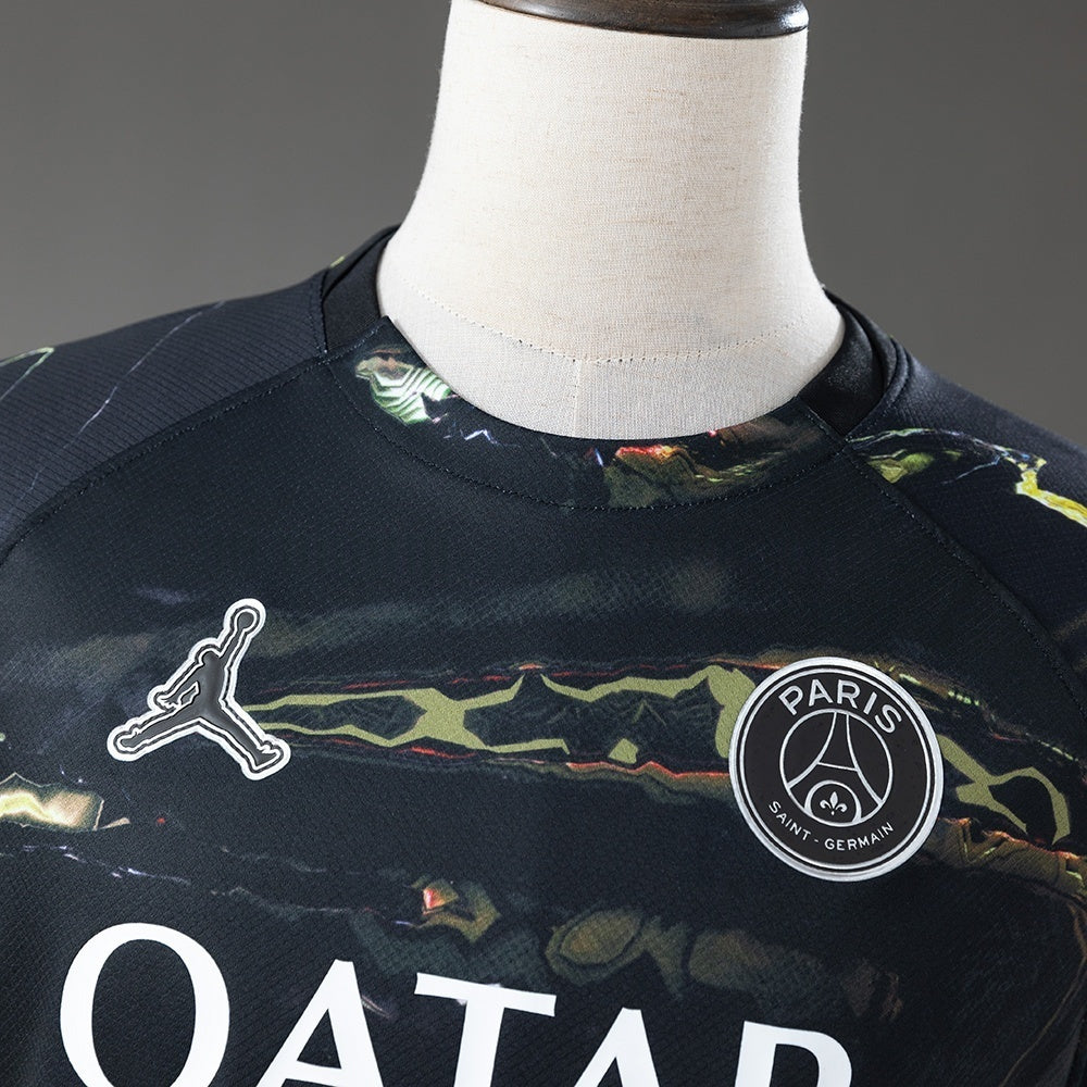 PSG Night Jersey 2025/26 Long Sleeves Football Kit Soccer Shirt