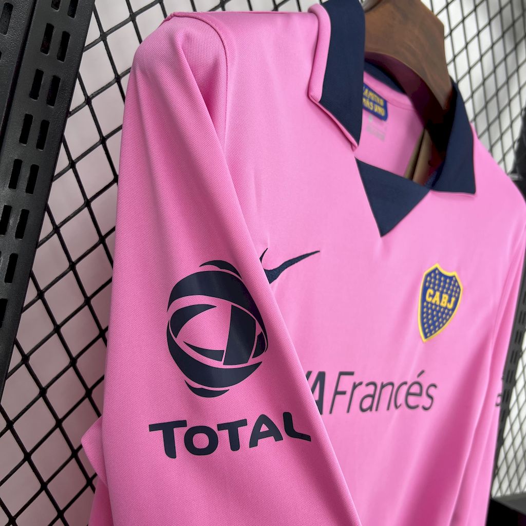 Retro Boca Juniors Jersey 2013-14 Away Long Sleeves Football Kit Soccer Jersey
