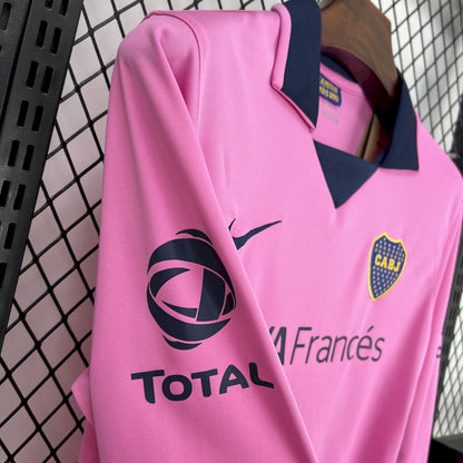 Retro Boca Juniors Jersey 2013-14 Away Long Sleeves Football Kit Soccer Jersey