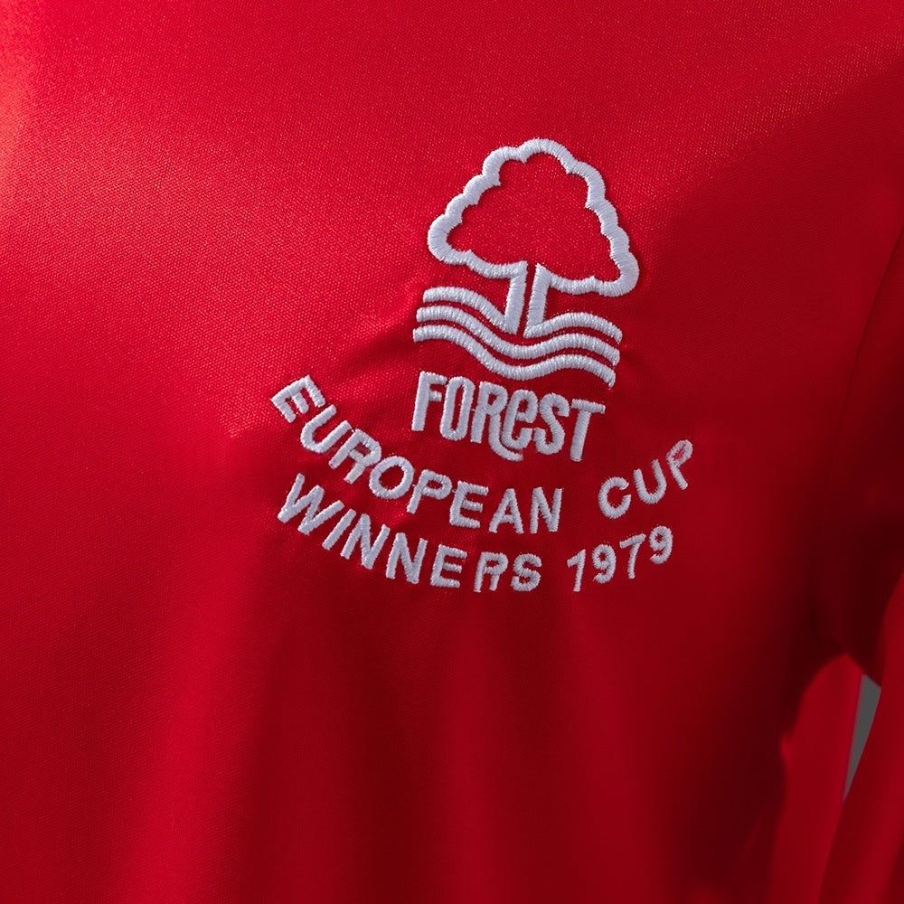 Nottingham Forest Home Jersey 1977-80 Retro Football Kit Long Sleeves
