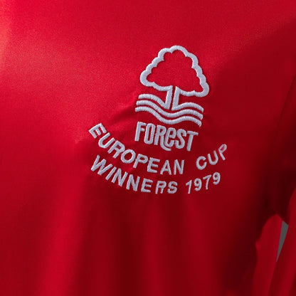 Nottingham Forest Home Jersey 1977-80 Retro Football Kit Long Sleeves