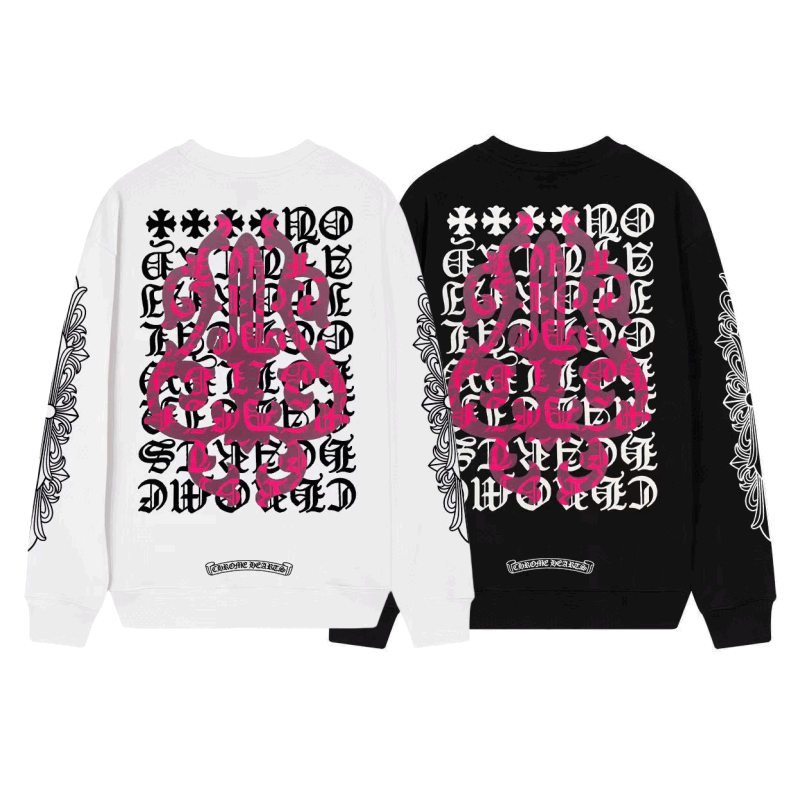 Chrome Hearts Men's Long-Sleeve T-shirtSweatshirt 8800