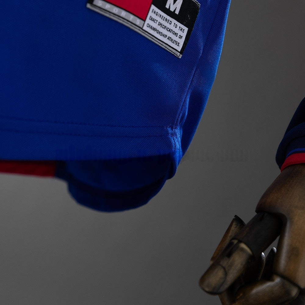 Barcelona Jersey 1899 1999 Anniversary Retro Football Kit Long Sleeves