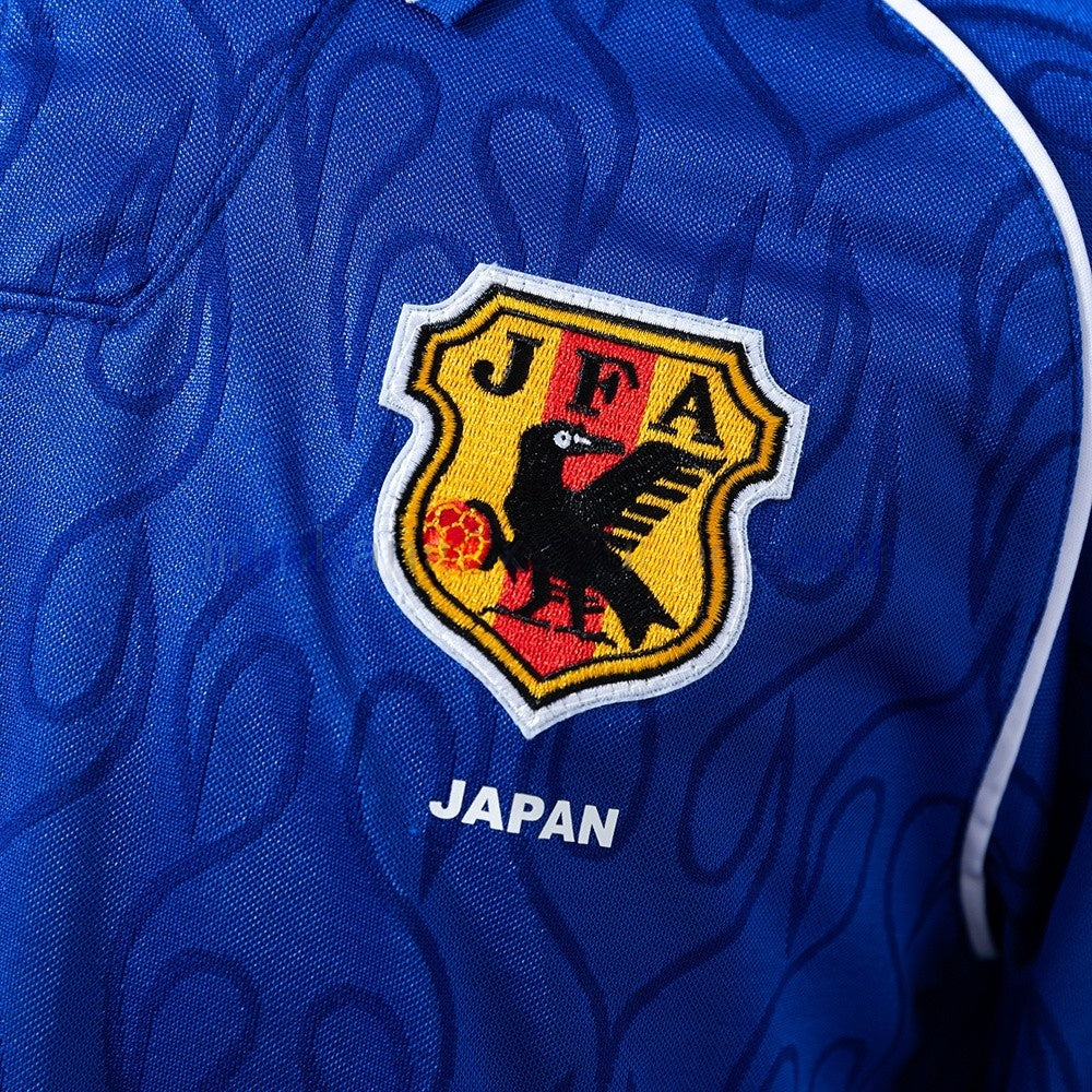 Japan Jersey 1998 Home Retro Kit Long Sleeves
