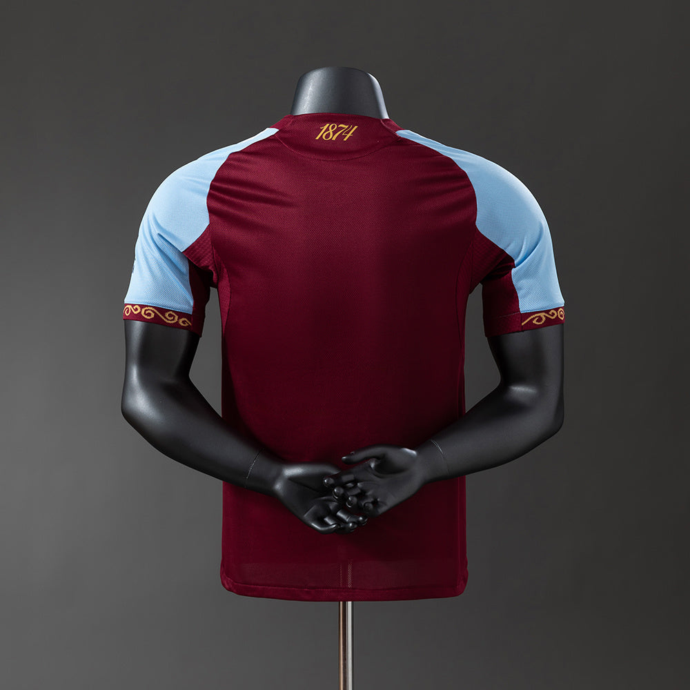 Aston Villa Jersey 25/26 Home Football Kit Player Version