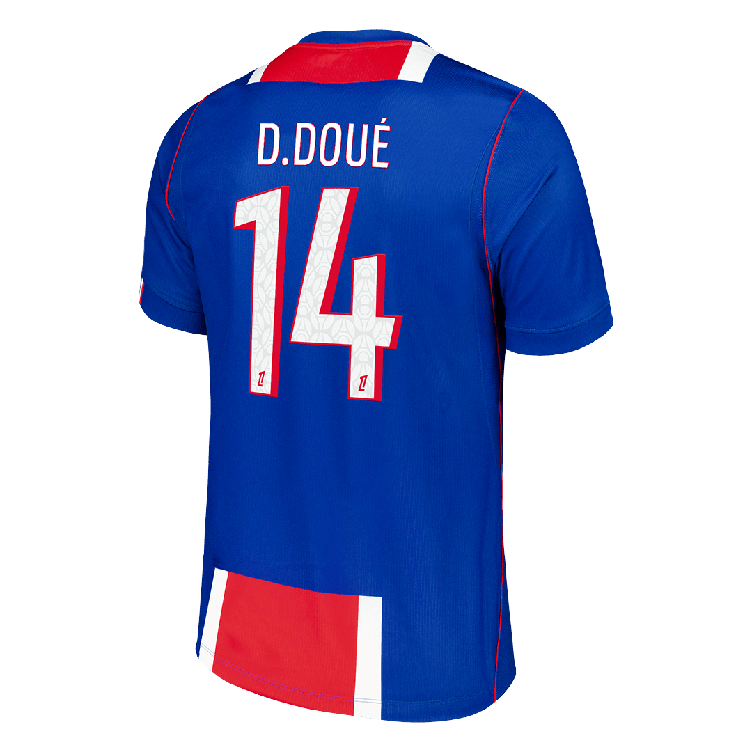 D.DOUÉ #14 Mens PSG Home Jersey 2026/27