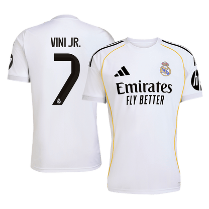 VINI JR. #7 Mens Real Madrid Home Jersey 2025/26 [PREMIUM]