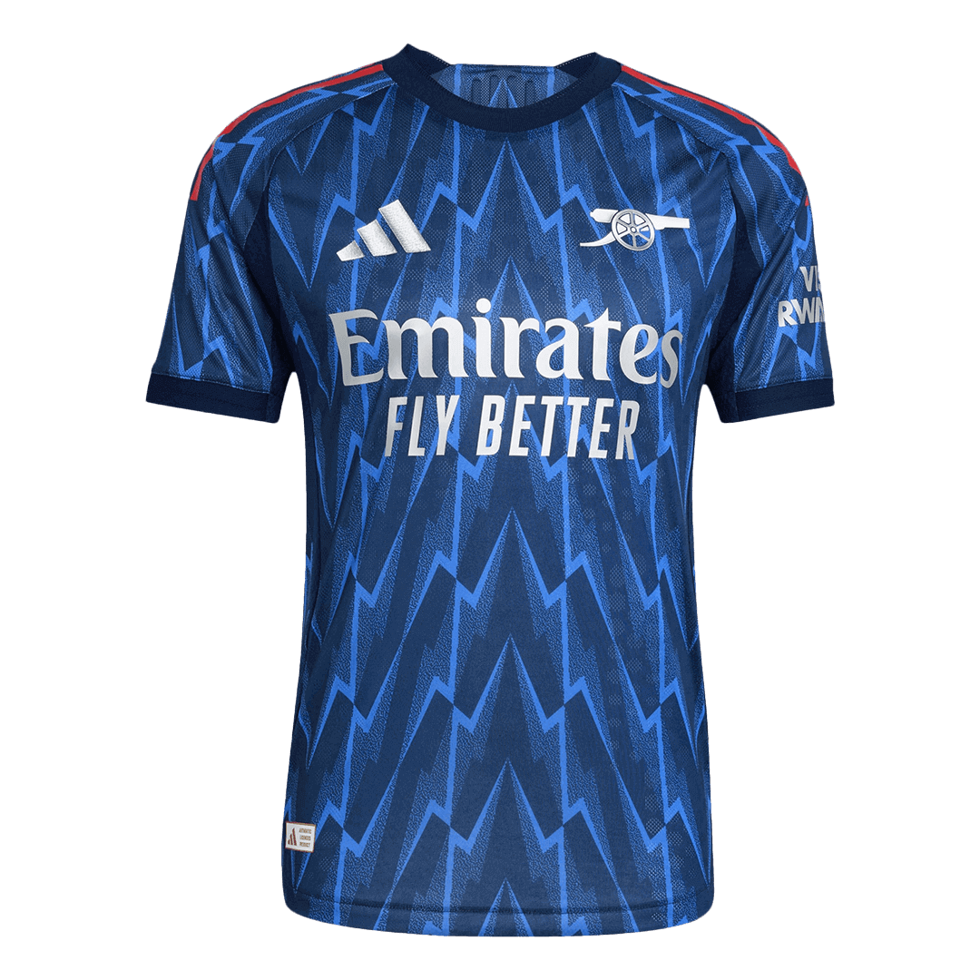 ØDEGAARD #8 Mens Arsenal Away Jersey 2025/26 - Player Version (Slim Fit)