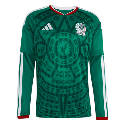Mens Mexico World Cup Home Long Sleeve Jersey 2026