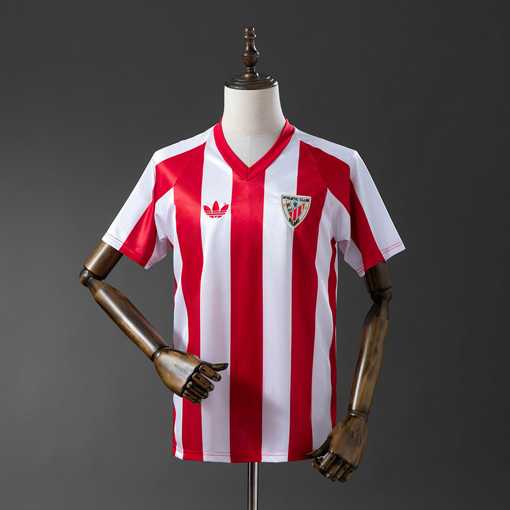 Athletic Bilbao Jersey 1985-88 Home Retro Football Kit