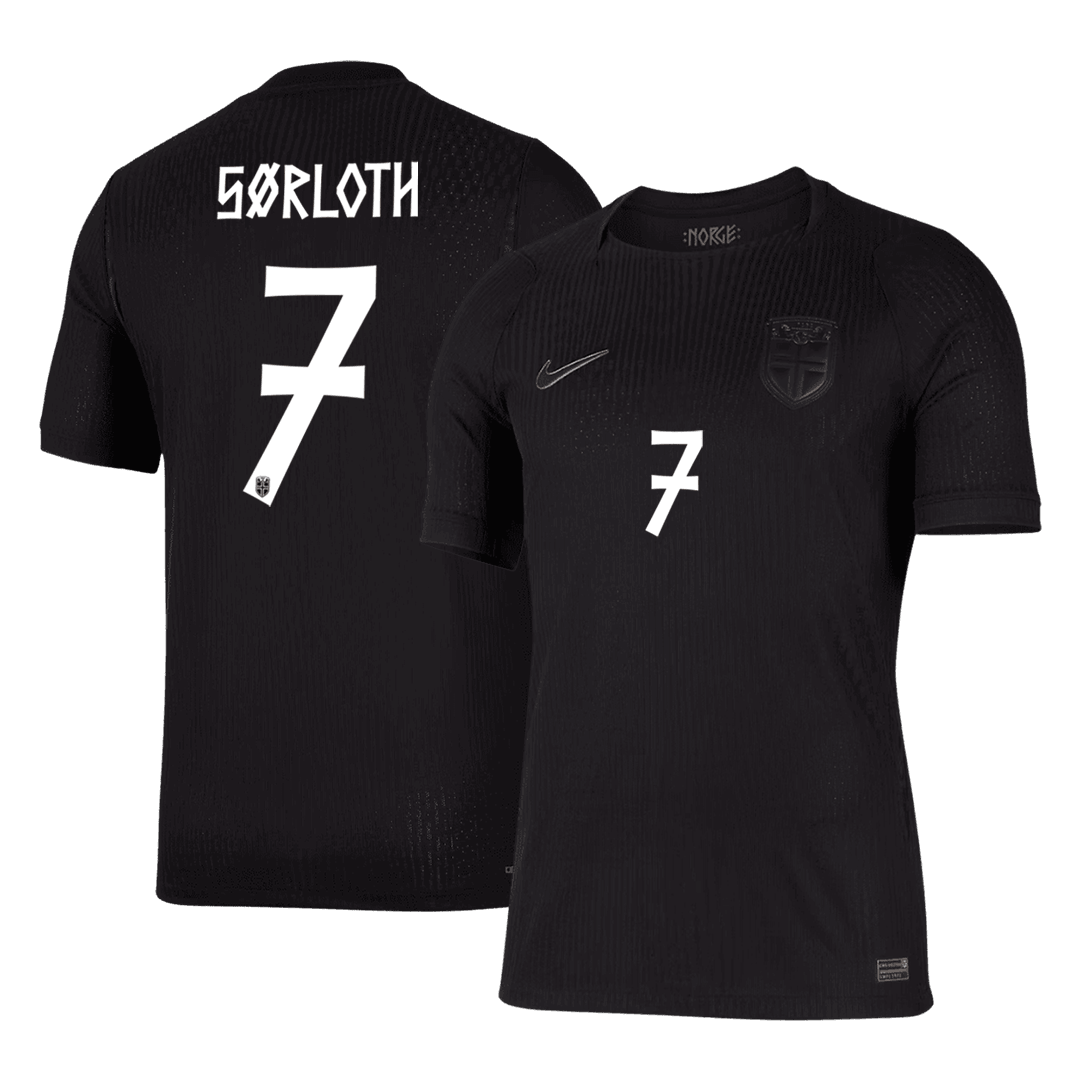 SØRLOTH #7 Mens Norway World Cup Away Jersey 2026 - Player Version (Slim Fit)