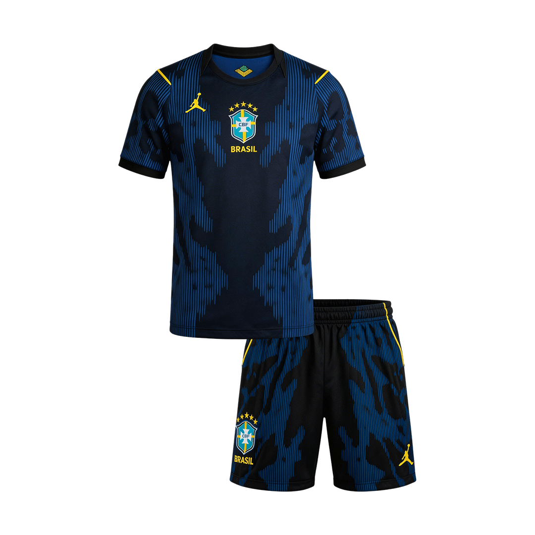 Kids Brazil World Cup Away Kit 2026