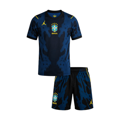 Kids Brazil World Cup Away Kit 2026