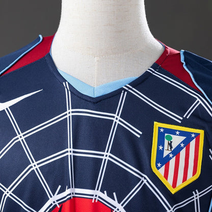 Atletico Madrid Jersey 2004-05 Away Retro Football Kit
